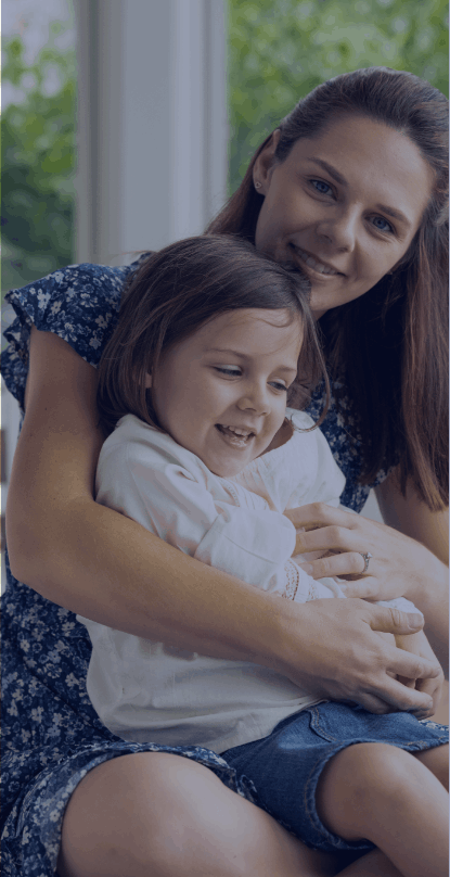 Liesl and her daughter Adeline